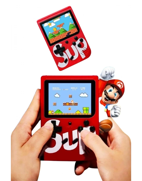 ÇOK SATAN Sup Atari Retro 400 Nostalji Oyunlu Mini Atari Taşınabilir Oyun Konsolu