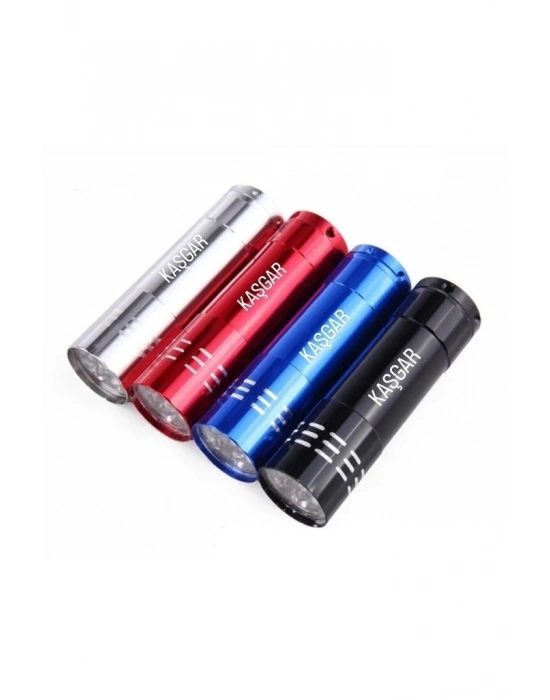ÇOK SATAN Süper Parlak 9 Ledli Metal Mini El Feneri