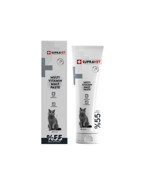 ÇOK SATAN Supravet Malt Paste Multivitamin Kedi Macunu 100 Gr