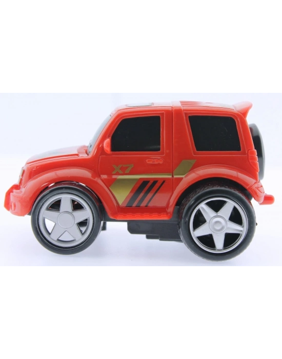 ÇOK SATAN Sürtmeli Kırılmaz Kırmızı Suv Jeep  G21
