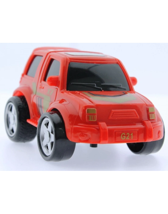 ÇOK SATAN Sürtmeli Kırılmaz Kırmızı Suv Jeep  G21