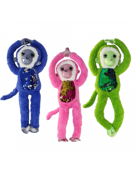 ÇOK SATAN Süslü Maymunlar Peluş Oyuncak 45 cm 1 adet