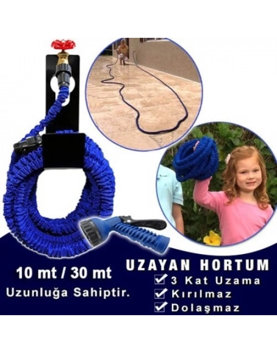 ÇOK SATAN Tabancalı Uzayan Hortum 30 Metre