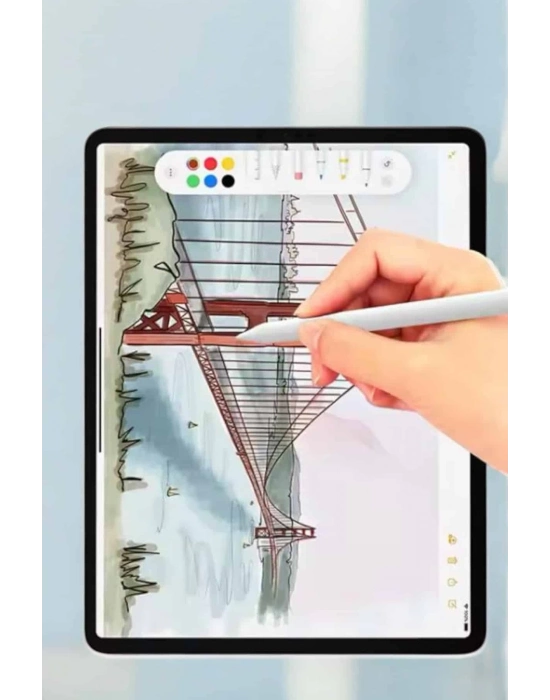 ÇOK SATAN Tablet Kalemi iOS Android Windows Uyumlu Yedek Uçlu Universal Çizim Kalemi
