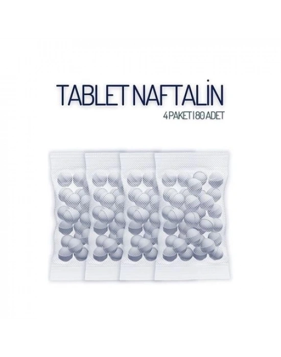 ÇOK SATAN Tablet Naftalin Güve Topu Naftalin 80 Adet 718