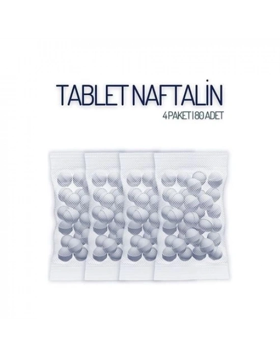 ÇOK SATAN Tablet Naftalin Güve Topu Naftalin 80 Adet 718