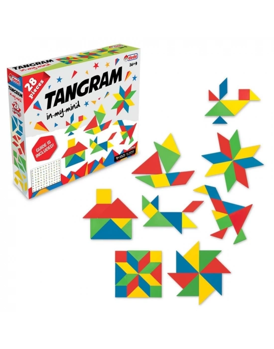 ÇOK SATAN Tangram 28 Parça Kutulu Eğitici Oyuncak