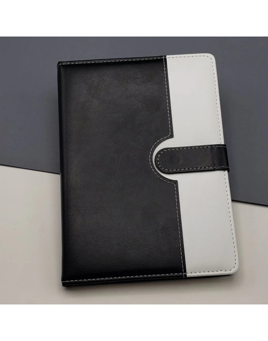 ÇOK SATAN Tarihsiz Ajanda Defter Siyah Beyaz Renk