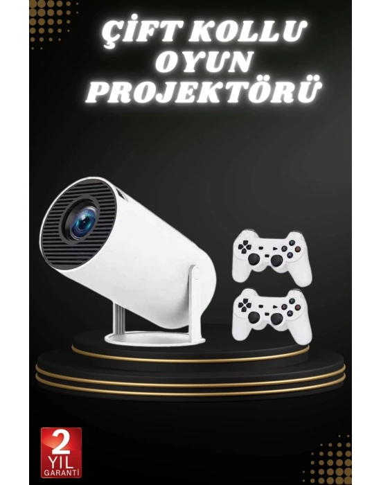 ÇOK SATAN Taşınabilir Android Projeksiyon Ayaklı Çift Kollu 4K Çözünürlüklü Sinema Projeksiyonu