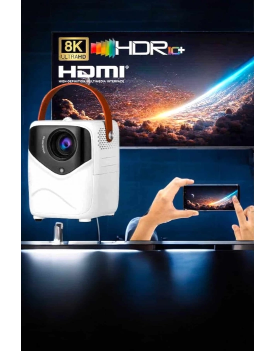ÇOK SATAN Taşınabilir Android Projeksiyon Wifi Destekli 4K Multimedia Tabanlı Ev Ve Ofis Tipi
