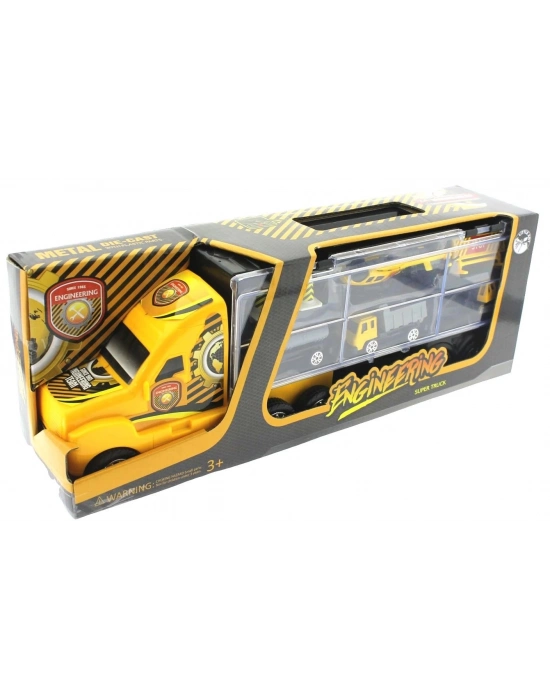 ÇOK SATAN Taşınabilir Die Cast Metal Araçlı İnşaat Kamyonu