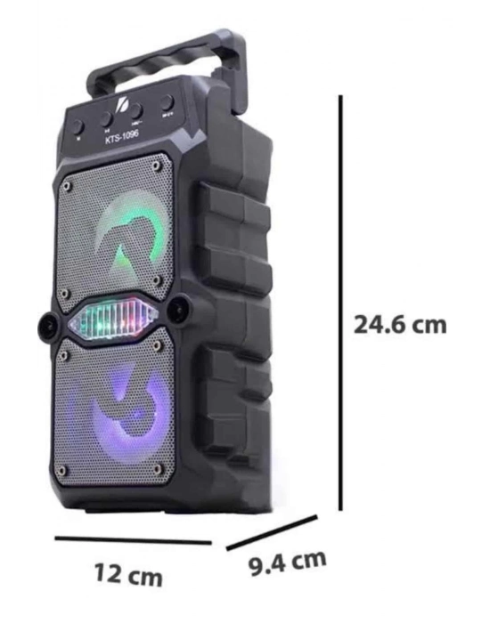 ÇOK SATAN Taşınabilir Kablosuz Bluetooth Hoparlör Uzun Pil Ömrü Led Işıklı