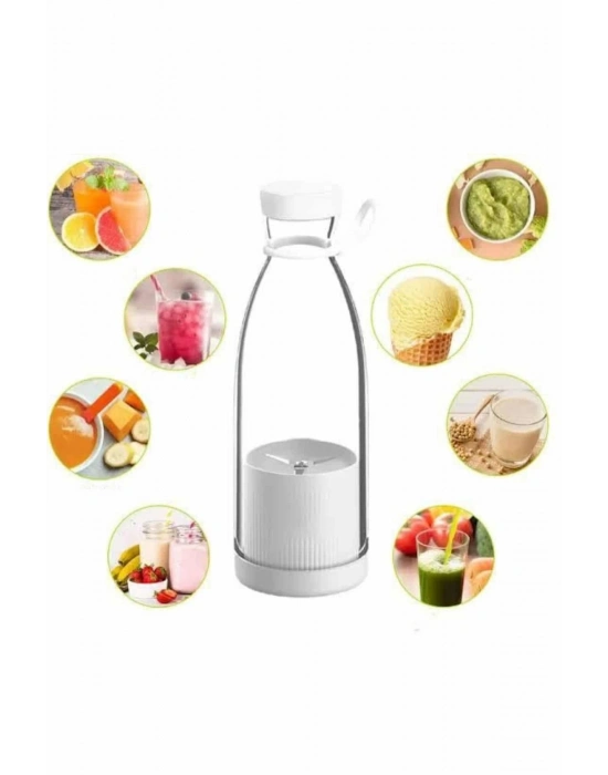 ÇOK SATAN Taşınabilir Kablosuz Şarjlı Kişisel Smoothie El Blender Mini Meyve Sıkacağı