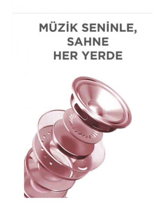 ÇOK SATAN Taşınabilir Rgb Işılı Sevimli Figürlü Mikrofonlu Karaoke Bluetooth Hoparlör