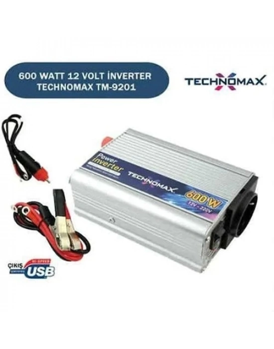 ÇOK SATAN Teknomax 600w İnverter Dönüştürücü