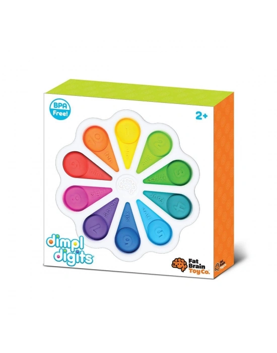 ÇOK SATAN TFB275 Fat Brain Toys, Dimpl Rakamlı Duyu Düğmeleri