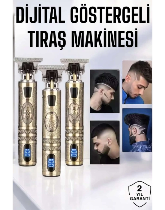 ÇOK SATAN Tıraş Makinesi Çizik Tıraş Paslanmaz Çelik Uzun Ömürlü Şarjlı