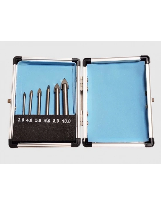 ® Todrill 50909 Cam Delme Ucu Seti 6 Parça