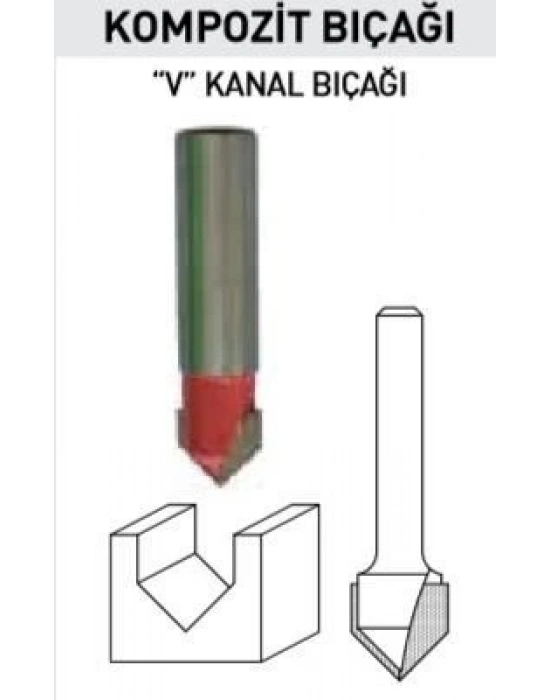 ® Topshop 14479 Kompozit Freze Bıçağı 1X12 mm