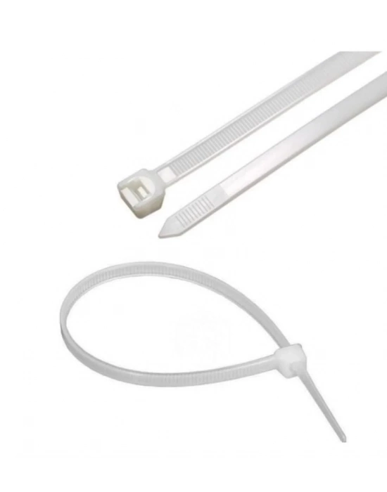 Tork Beyaz Kablo Bağı 3,5X370