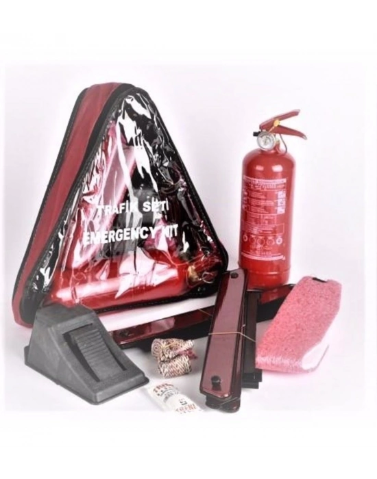 ÇOK SATAN Trafik Seti Emergency Kit Çantası (mevzuata Uygun)