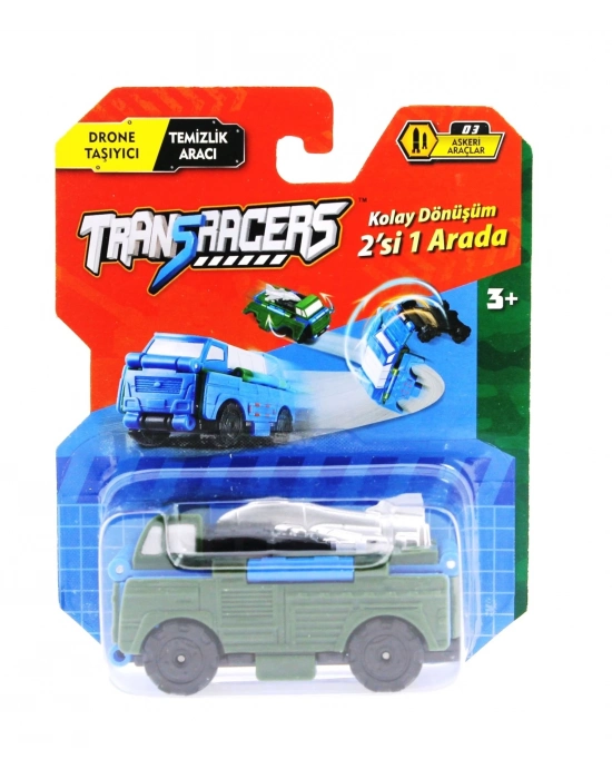 ÇOK SATAN Transracers Dönüşen Araçlar Askeri Araçlar Drone / Temizlik Aracı