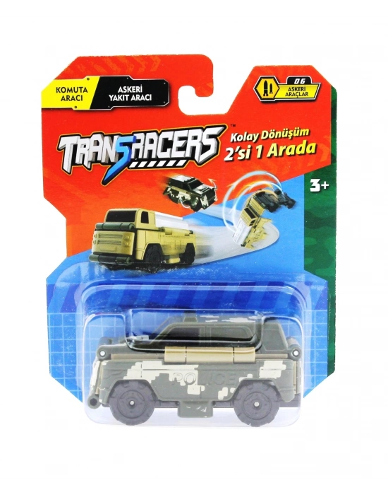 ÇOK SATAN Transracers Dönüşen Araçlar Askeri Araçlar Komuta Aracı / Yakıt Aracı