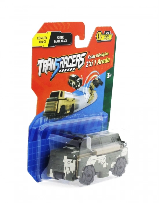 ÇOK SATAN Transracers Dönüşen Araçlar Askeri Araçlar Komuta Aracı / Yakıt Aracı