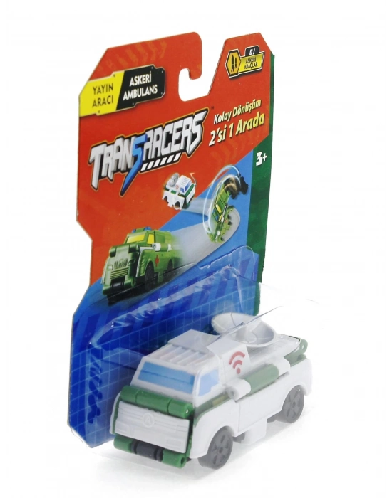 ÇOK SATAN Transracers Dönüşen Araçlar Askeri Araçlar Yayın Aracı / Ambulans