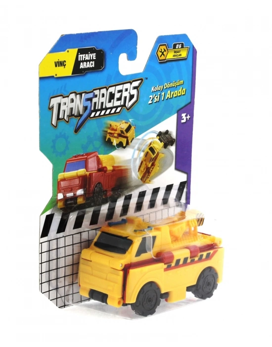 ÇOK SATAN Transracers Dönüşen Araçlar Vinç / İtfaiye Aacı