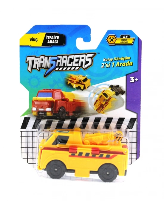 ÇOK SATAN Transracers Dönüşen Araçlar Vinç / İtfaiye Aacı