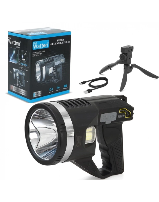 ÇOK SATAN Tripod Şarjlı Güvenlik Feneri  Wt-416
