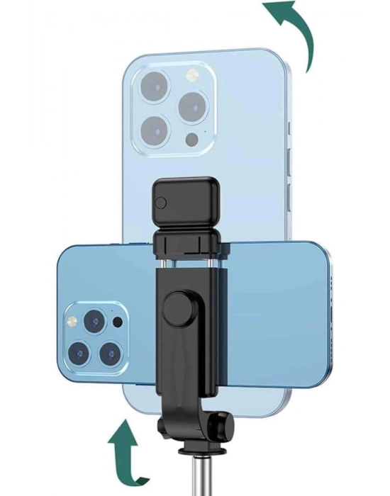 ÇOK SATAN Tripod Selfie Çubuğu Bluetooth Kumandalı Kablosuz Led Işıklı