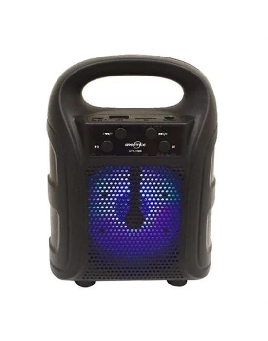 ÇOK SATAN Tutmalı Mini Hoparlör Işıklı Taşınabilir Bluetooth Wireless Radyolu Sd Kart ve USB Girişli Hoparlör