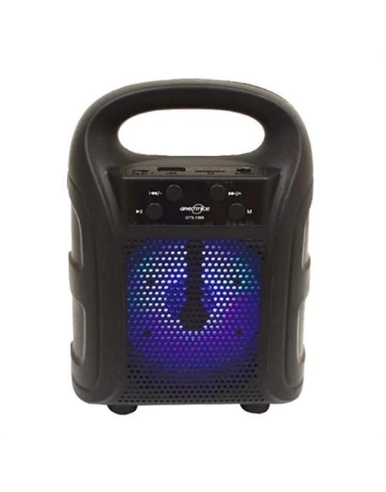 ÇOK SATAN Tutmalı Mini Hoparlör Işıklı Taşınabilir Bluetooth Wireless Radyolu Sd Kart ve USB Girişli Hoparlör