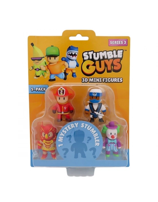 ÇOK SATAN TUY22000 Stumble Guys 5li Mini Figür