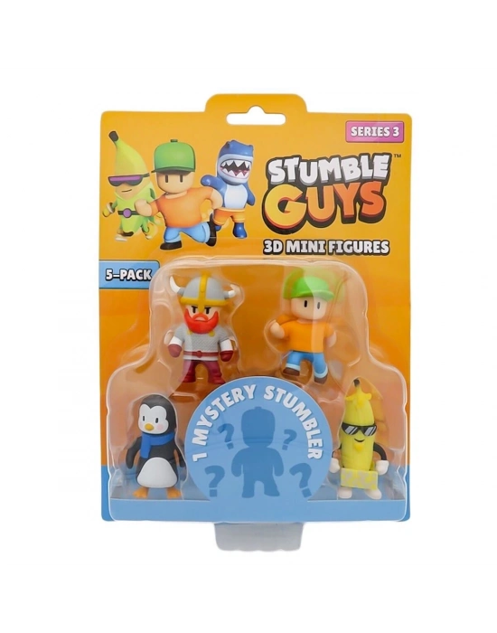 ÇOK SATAN TUY22000 Stumble Guys 5li Mini Figür