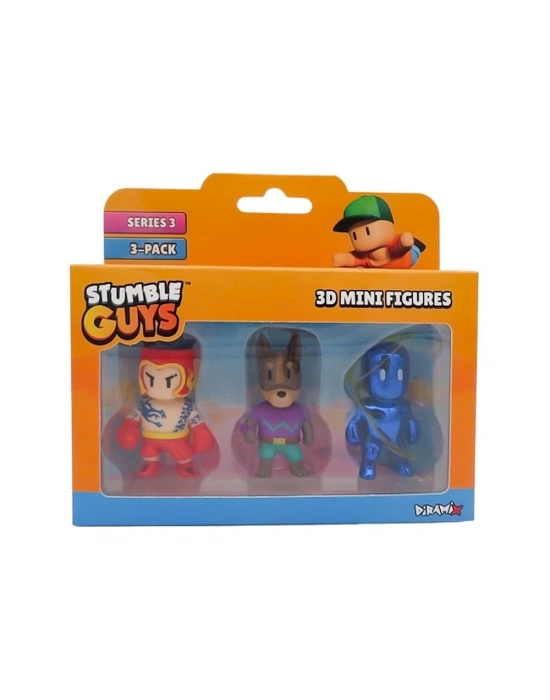 ÇOK SATAN TUY23000 Stumble Guys 3lü Mini Figür