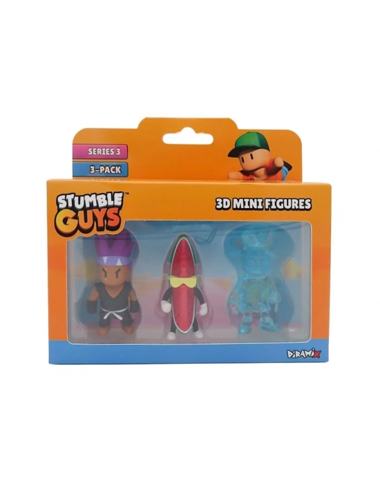 ÇOK SATAN TUY23000 Stumble Guys 3lü Mini Figür