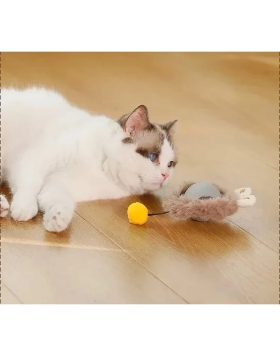 ÇOK SATAN Tüylü Şarjlı Kedi Oyuncağı