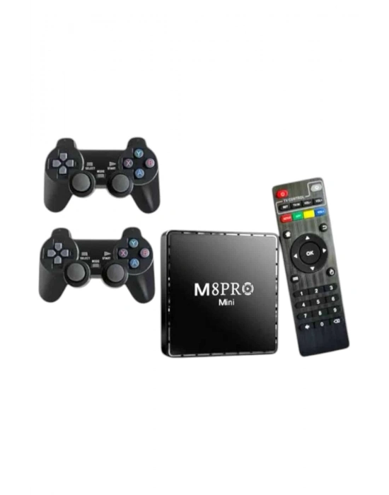 ÇOK SATAN TV Game Box Netflix Youtube 1000 Oyunlu Android Oyun Konsolu Kumandalı