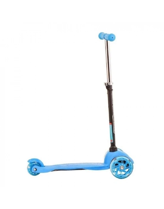 ÇOK SATAN Twist Işıklı Scooter Mavi 40 Kg Kadar