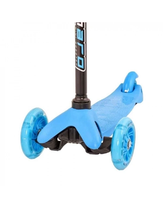 ÇOK SATAN Twist Işıklı Scooter Mavi 40 Kg Kadar