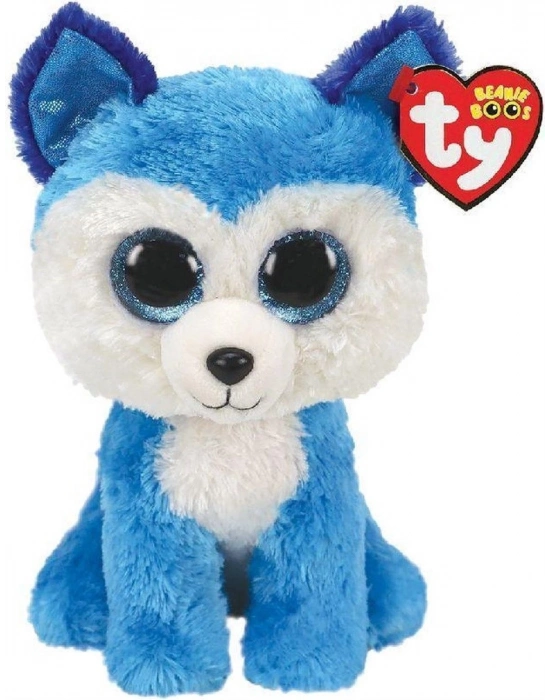 ÇOK SATAN Ty Beanie Babies Mavi Husky Peluş Köpek Prince 15 cm