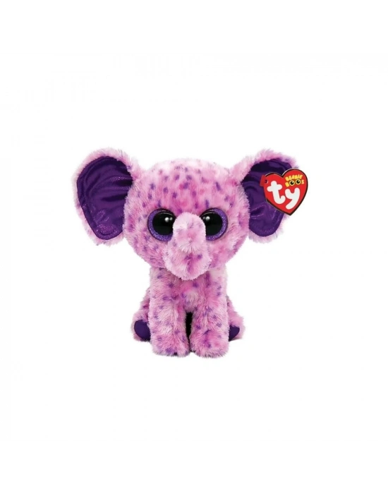 ÇOK SATAN Ty Beanie Boos Eva Elephant Purple Peluş