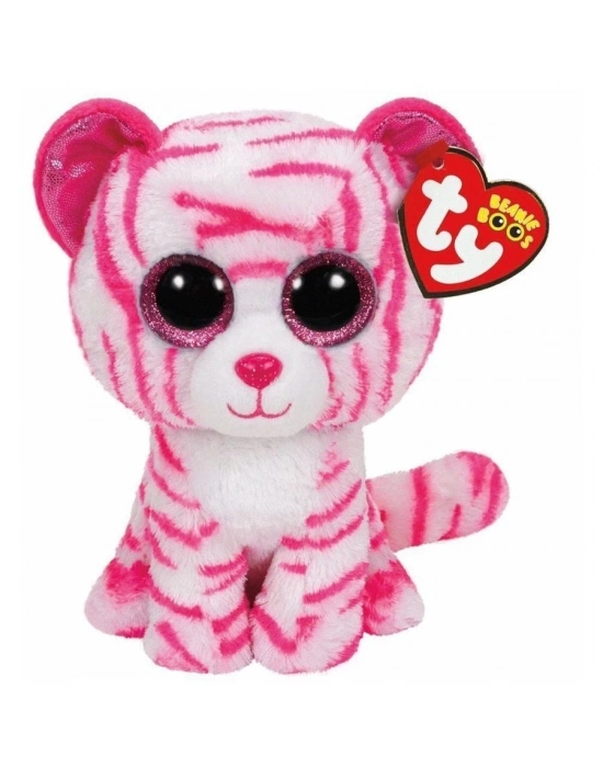 ÇOK SATAN Ty Beanie Boo´s Asia Beyaz Kaplan Peluş 15 Cm