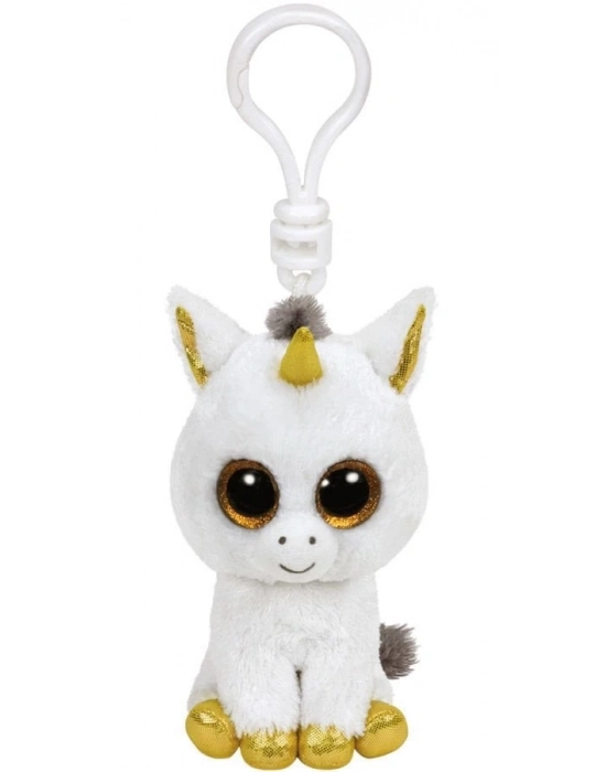 ÇOK SATAN TY Beanie Boo´s Pegasus Tek Boynuzlu At Peluş Anahtarlık