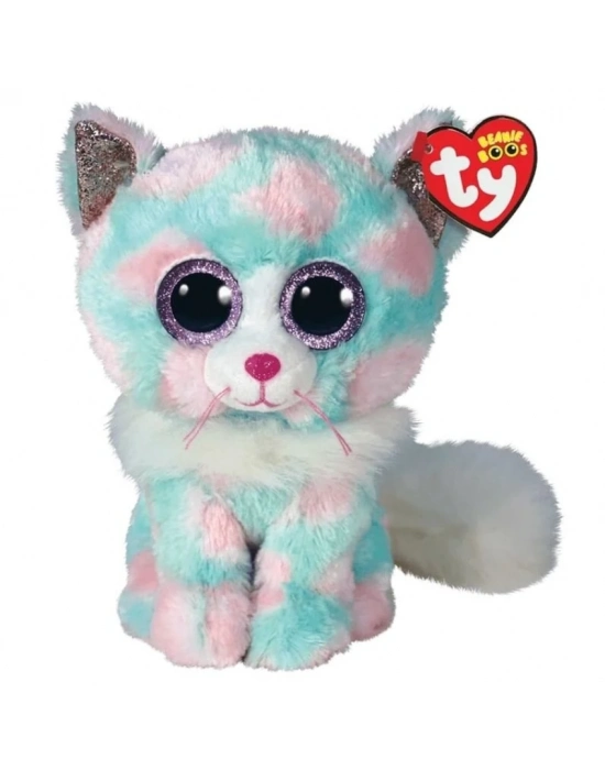 ÇOK SATAN Ty Beanie Boos Peluş Kedi Opal 23 cm