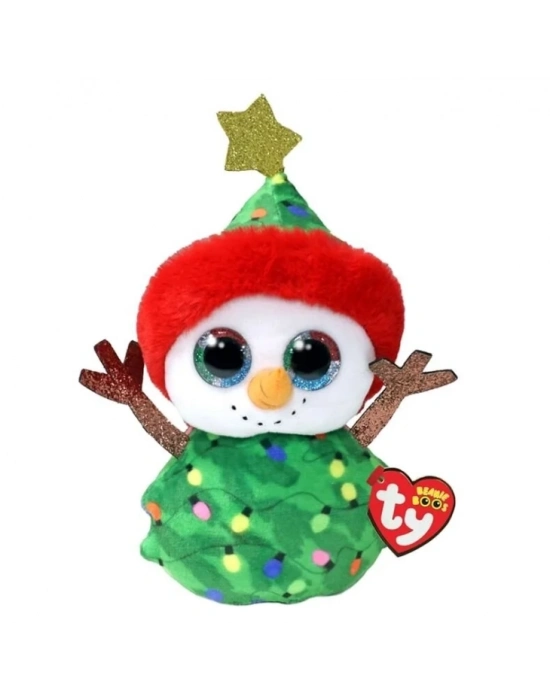 ÇOK SATAN Ty Beanie Boos Peluş Yılbaşı Kardanadamı Garland 17 cm