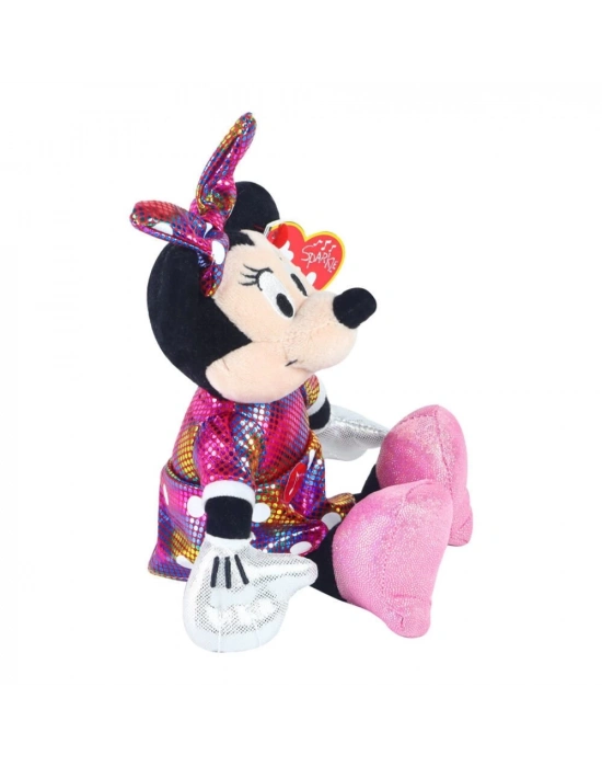 ÇOK SATAN TY Sparkle Sesli Peluş Minnie Mouse Rainbow 21 cm